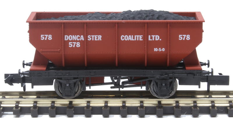 578 Güterwagen 21ton Hopper Doncaster Coalite No Spur N Dapol 2F-034-063 